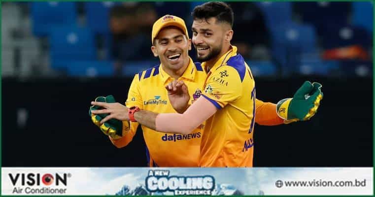 নাভিনের ফাইফারে গালফের প্রথম হার